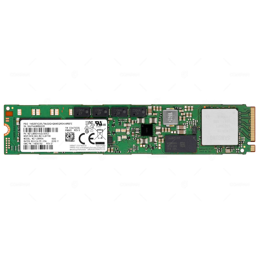 118000782 EMC NVME 960GB PCIE 3.0 X4 M.2 22110 FOR EMC UNITY XT